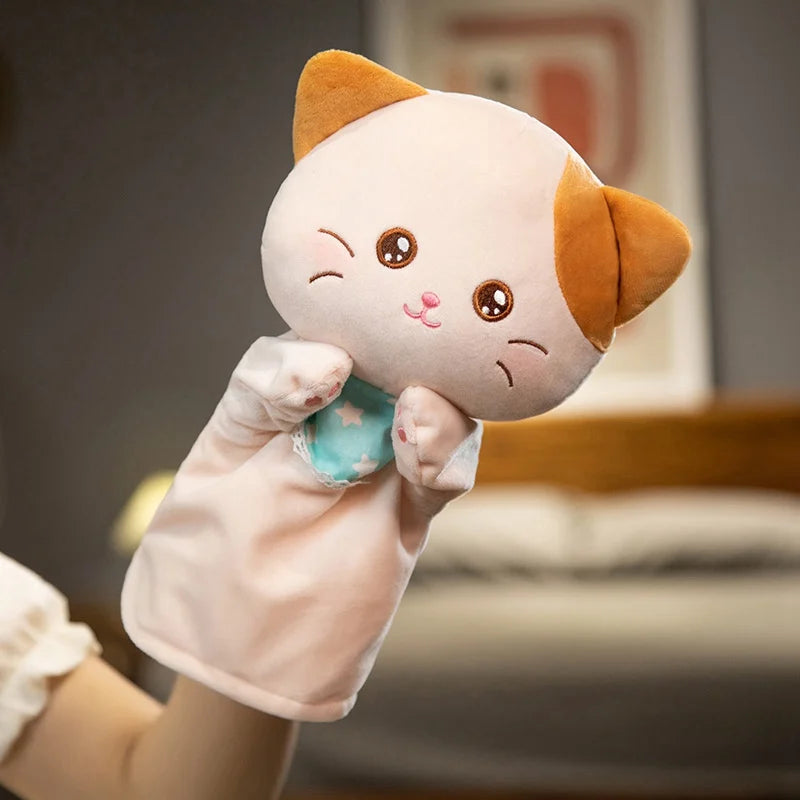 Kawaii Plush Animal Puppets - Educational Stuffed Toys for Kids - ZOOMNSTORE