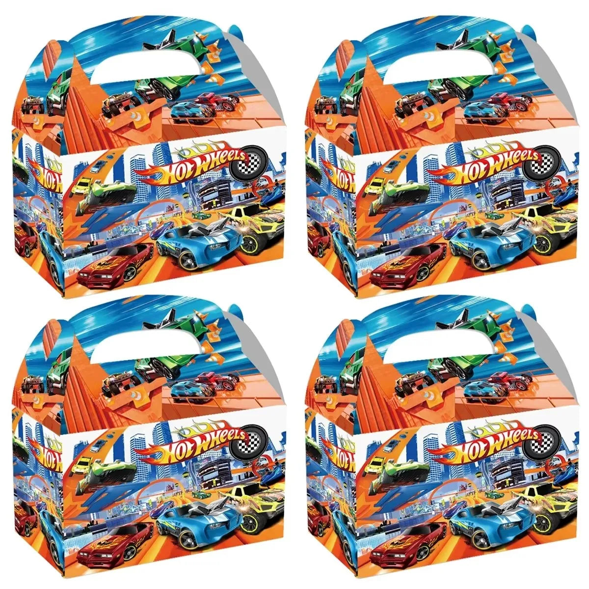 Hot Wheels Birthday Party Set - Racing Car Tableware Decor Supplies