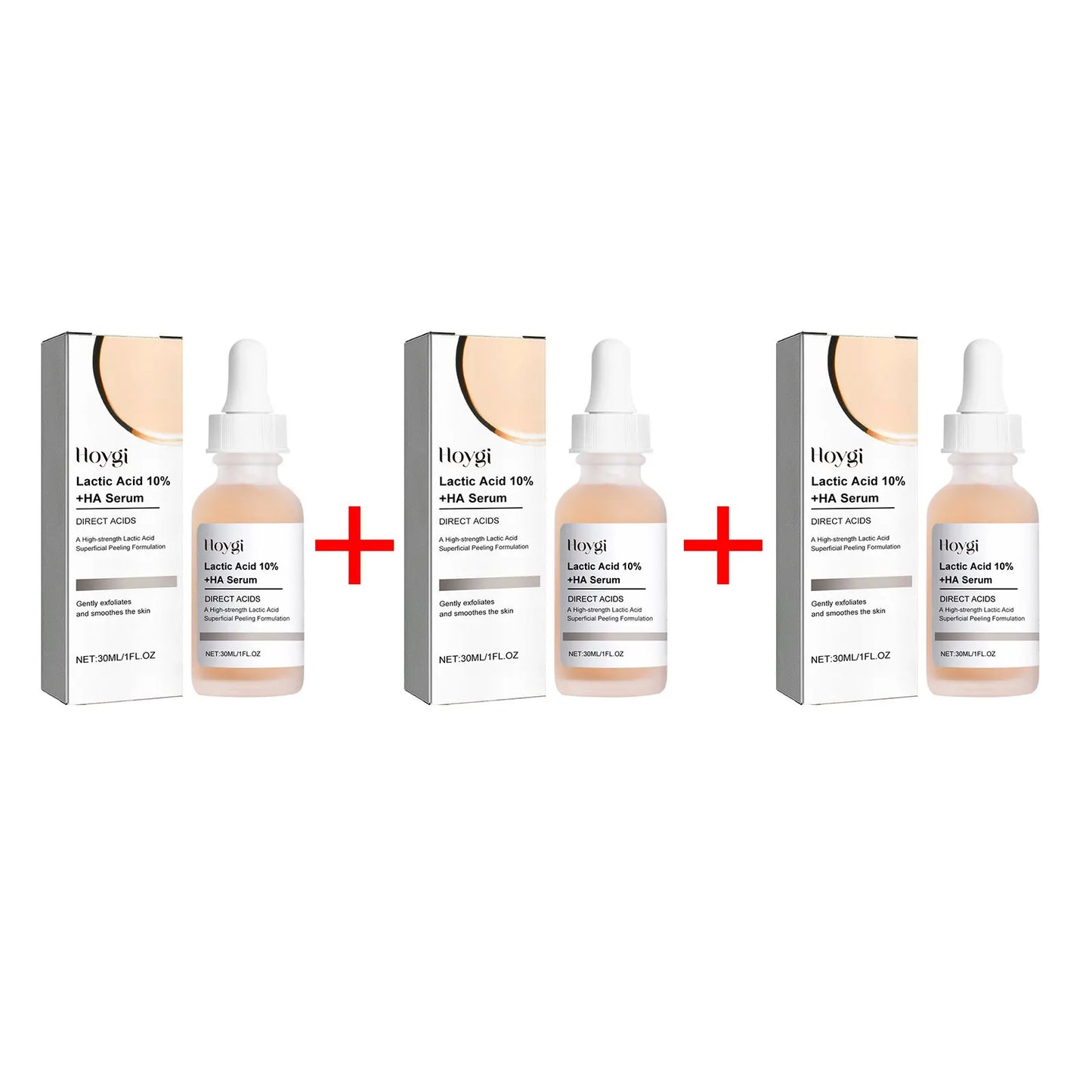 Lactobionic Acid Pore Serum - Exfoliating Moisturizing Hyaluronic Essence for Blackhead Removal - ZOOMNSTORE