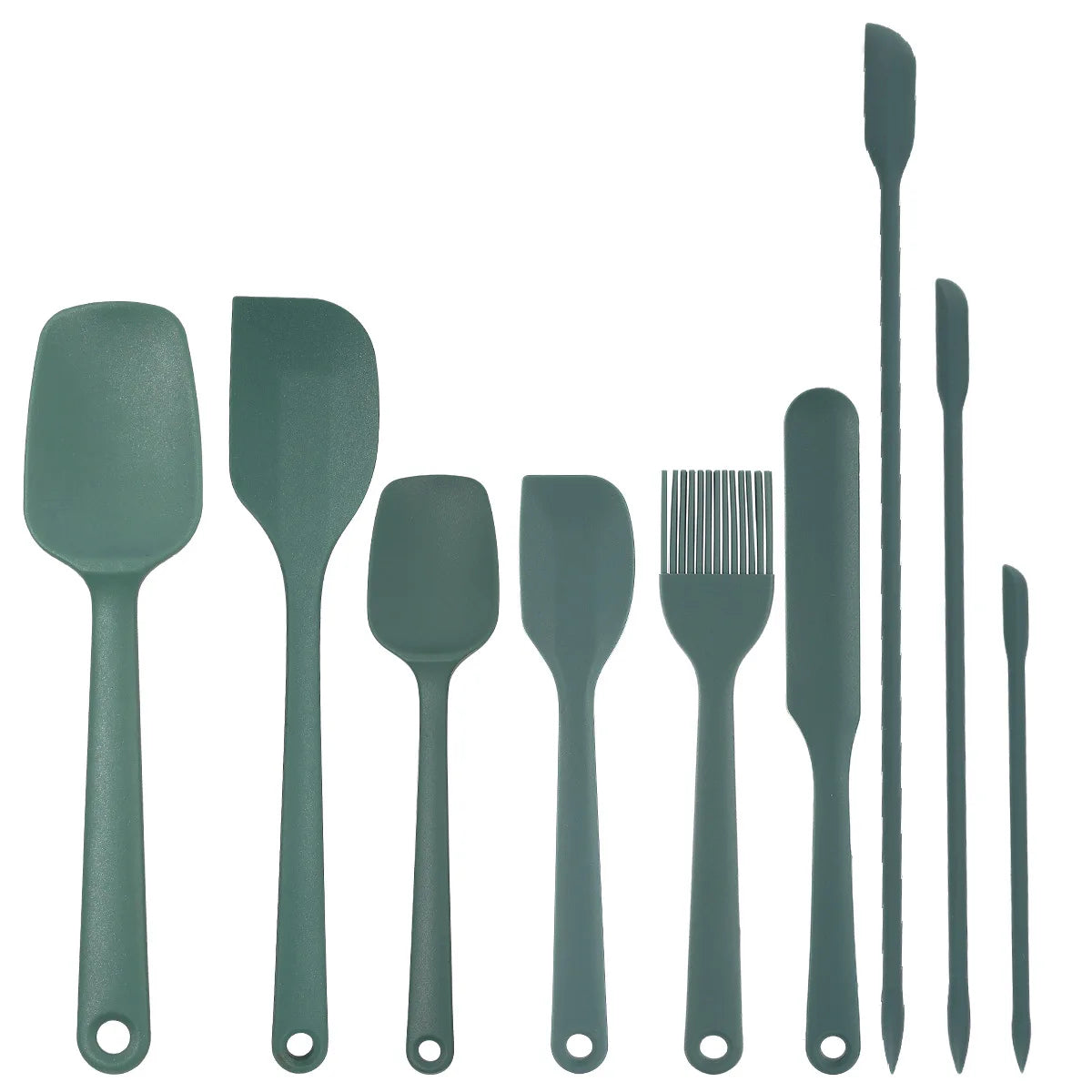 Silicone Bakeware Spatula Set - 69 Pieces Non-Stick Heat Resistant Food Grade Cooking Tools - ZOOMNSTORE