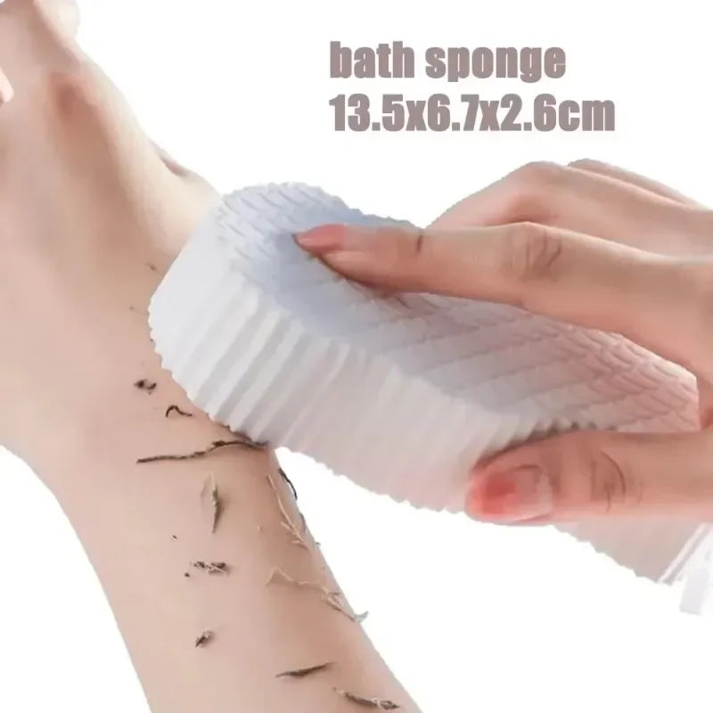Body Shower Foot Scrubber Brush Wash The Body Cleanser Silicone Sponge Bath Massage Mat Back Brush Wall Mounted with Suction Cup - ZOOMNSTORE