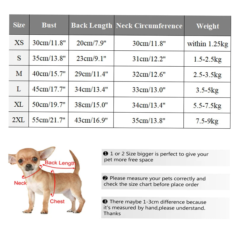 Small Dog Vest - Breathable Chihuahua Puppy Clothes - ZOOMNSTORE