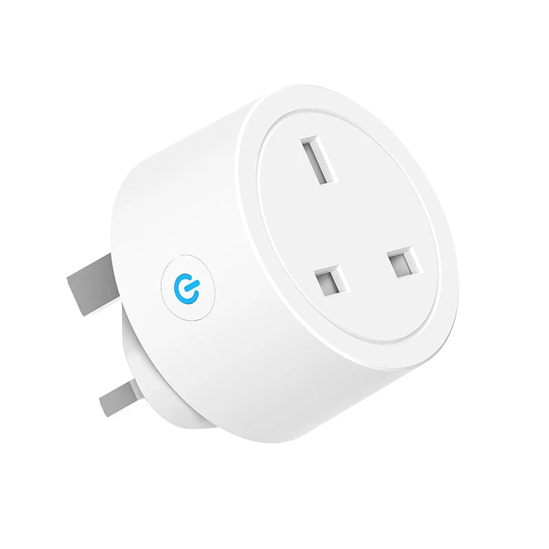 Smart Plug UK WiFi & Bluetooth Socket 16A with Power Monitor - Voice Control Alexa - ZOOMNSTORE