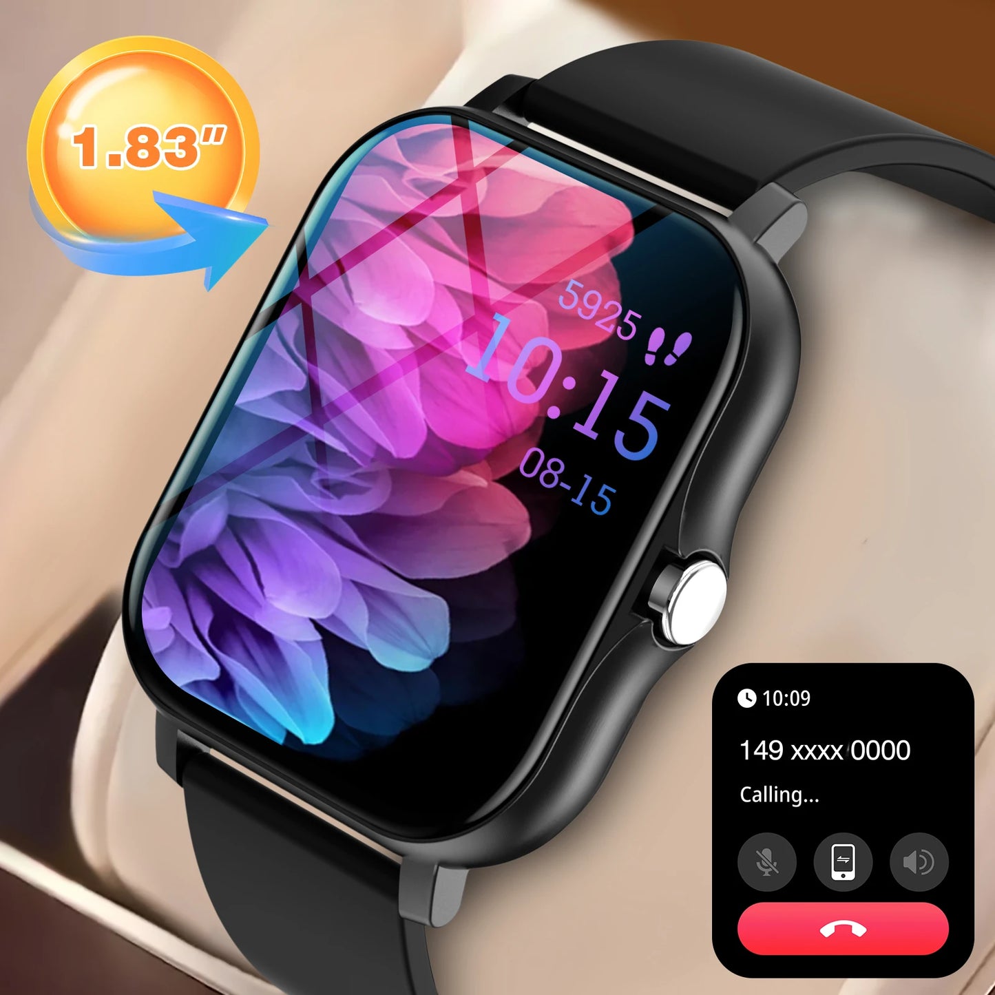 Smartwatch Phone Calling - Multi Sport Watch With Call Reminder & Message Alert - ZOOMNSTORE