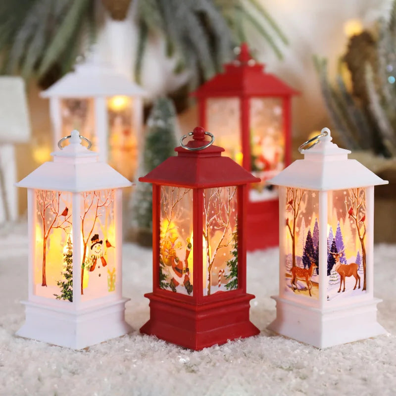 Snowman Night Lamp - Christmas Table Decor for Elderly - ZOOMNSTORE