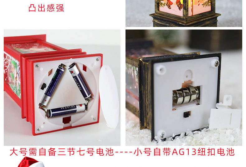 Snowman Night Lamp - Christmas Table Decor for Elderly - ZOOMNSTORE