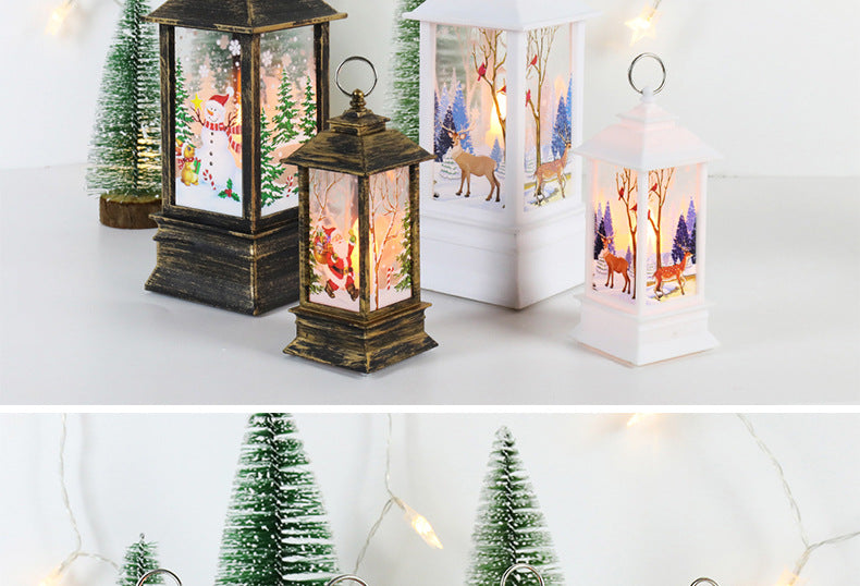 Snowman Night Lamp - Christmas Table Decor for Elderly - ZOOMNSTORE