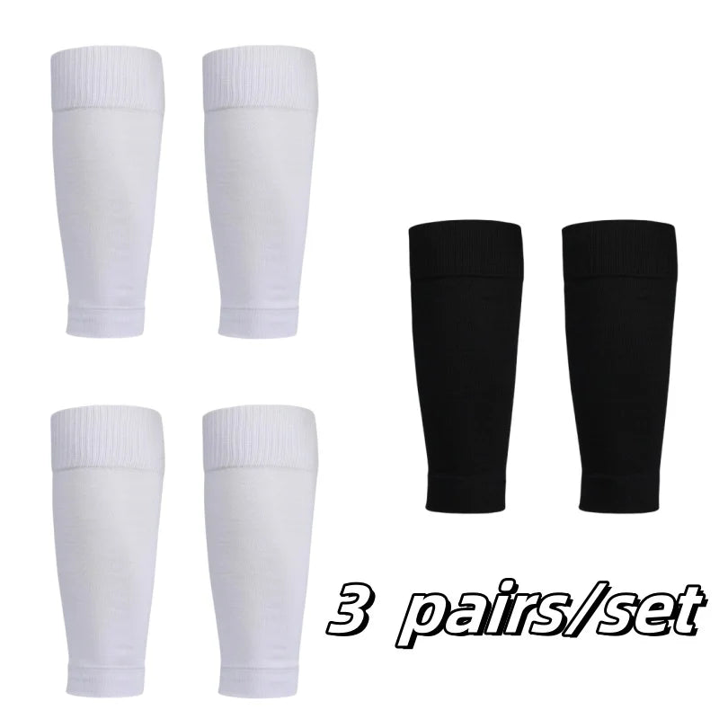 Soccer Shin Guard Socks – Football Calf Sleeves, Breathable Sports Compression Socks - ZOOMNSTORE
