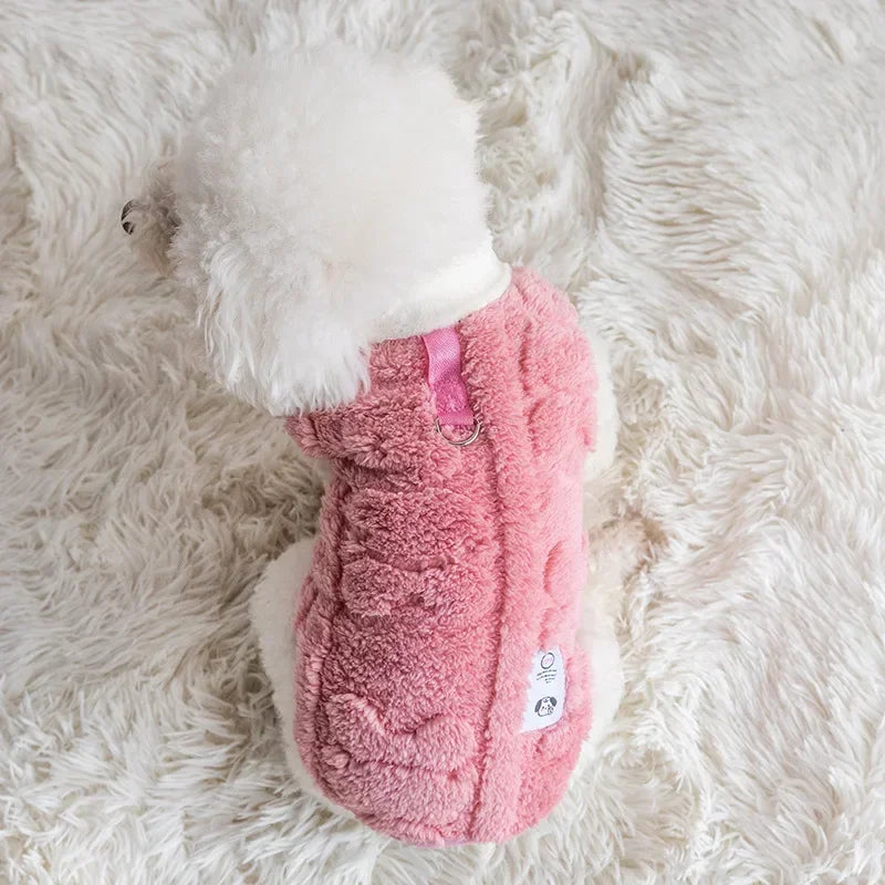 Soft Fleece Dog Sweater - Winter Pullover for Small Dogs Puppies Kittens - ZOOMNSTORE