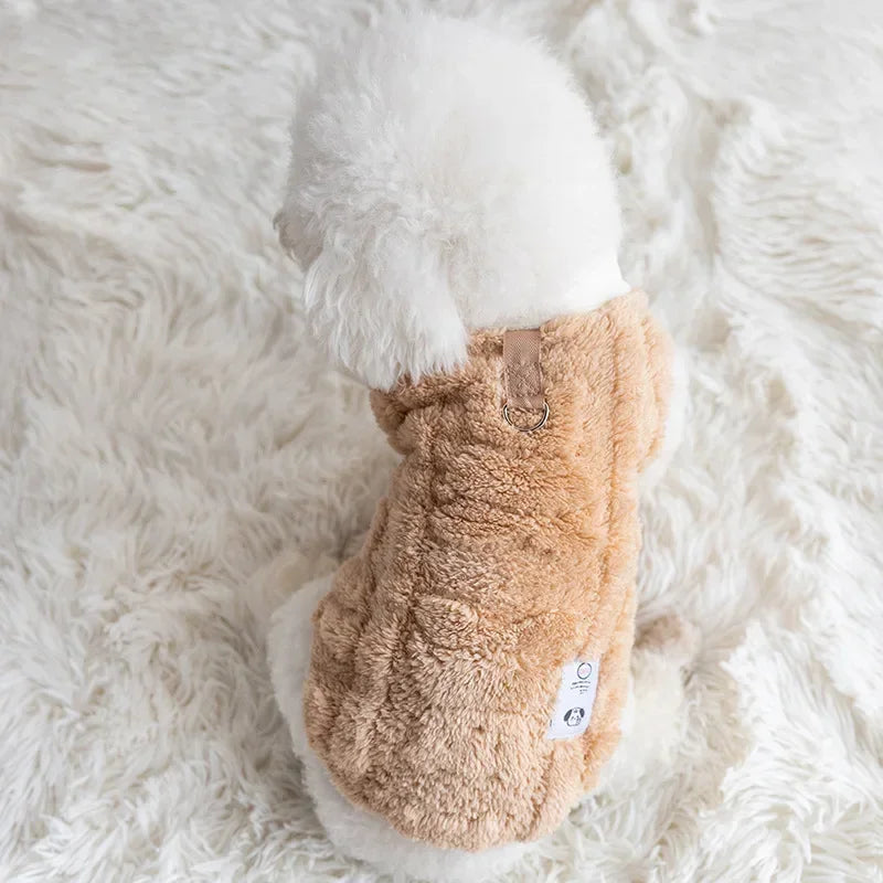 Soft Fleece Dog Sweater - Winter Pullover for Small Dogs Puppies Kittens - ZOOMNSTORE