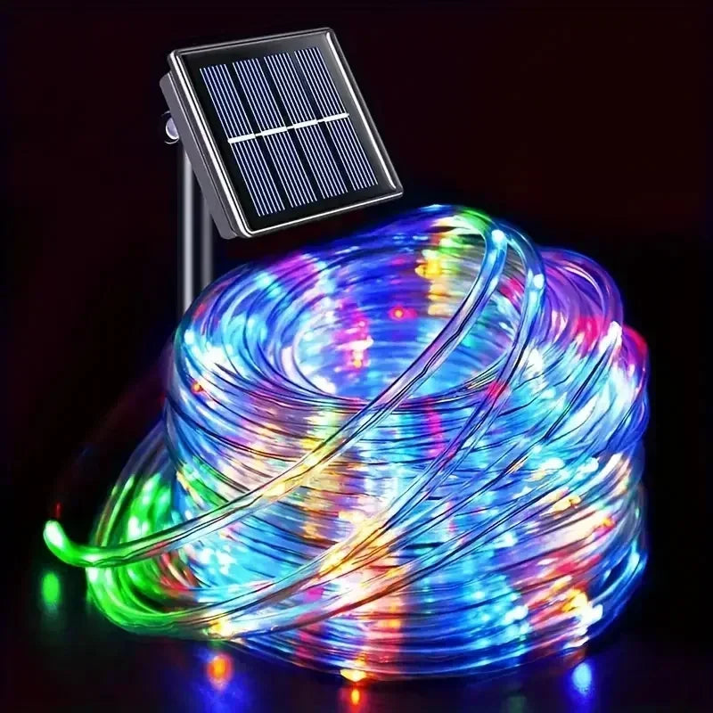 Solar Powered LED Fairy String Lights - 8 Modes Outdoor Garden Decor - ZOOMNSTORE