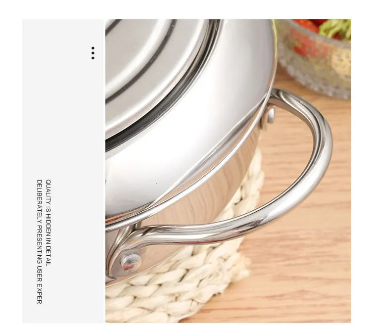 Stainless Steel Oil Fryer Thermometer with Cover - Small Oil Saving Pan for French Fries - ZOOMNSTORE