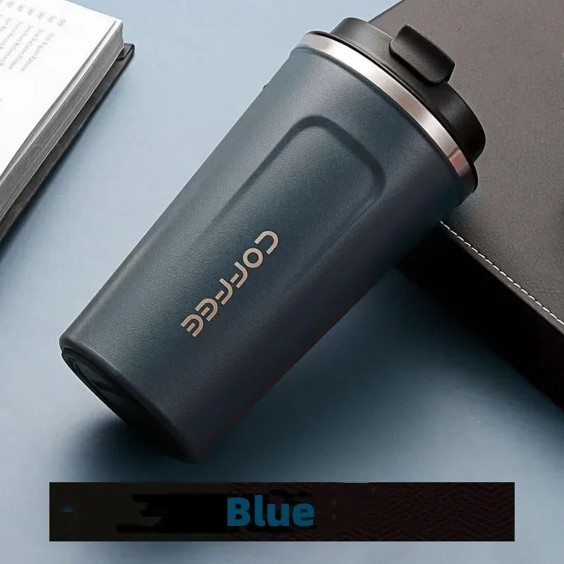 Stainless Steel Thermal Mug – Leakproof Travel Coffee Mug With Vacuum Flask Insulation - ZOOMNSTORE