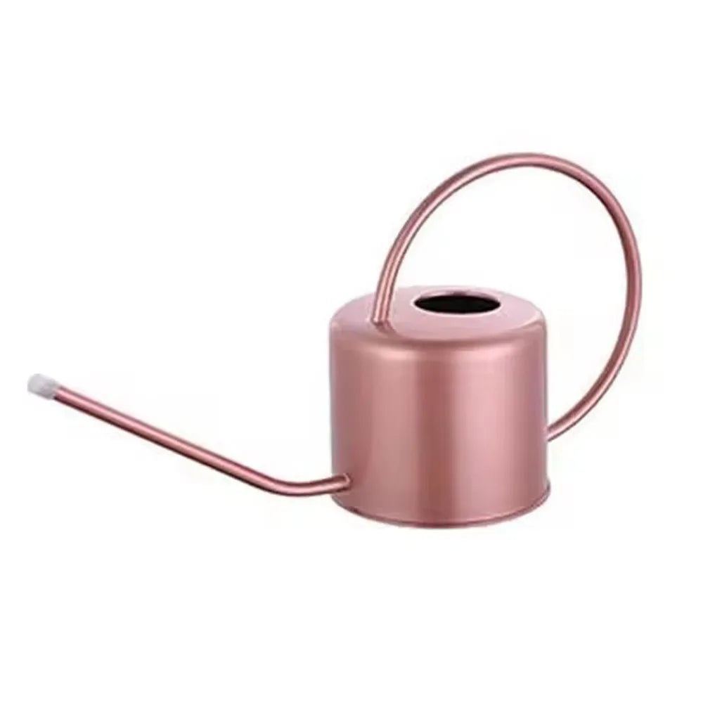 Stainless Steel Watering Can - Large Capacity Plant Watering Pot with Long Spout - ZOOMNSTORE