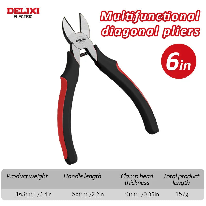 Steel Wire Pliers - Chrome Vanadium Clamping Cutting Tool - ZOOMNSTORE