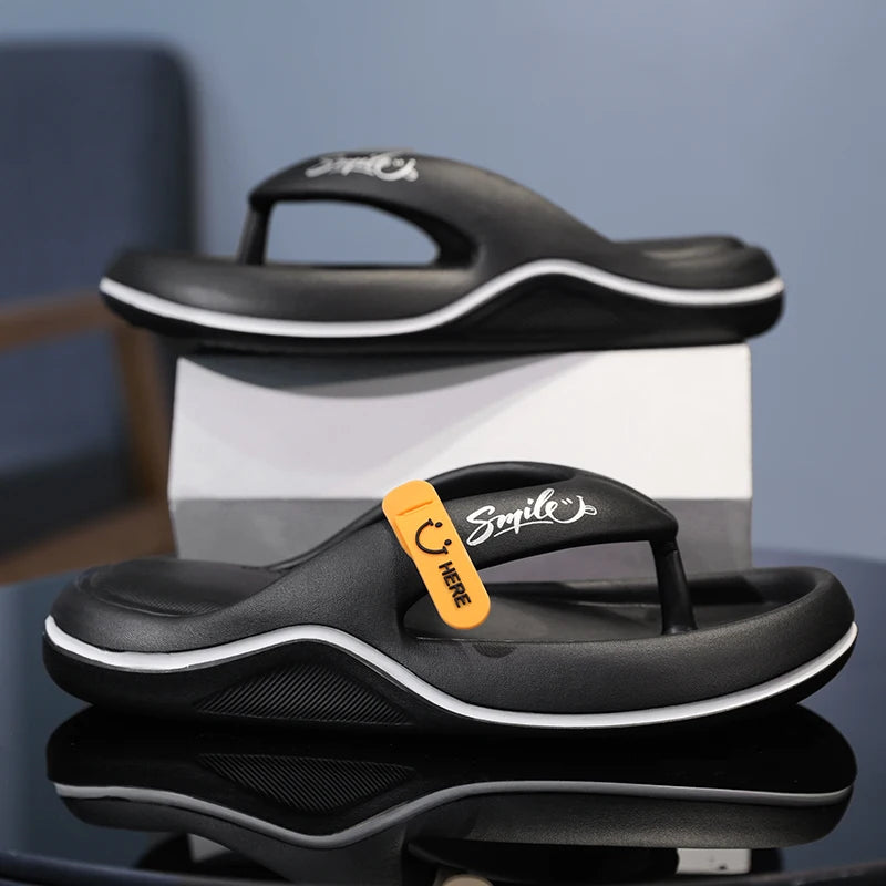 Super Soft Non-Slip Slippers - Thick Sole Flip Flops for IndoorOutdoor Use - ZOOMNSTORE