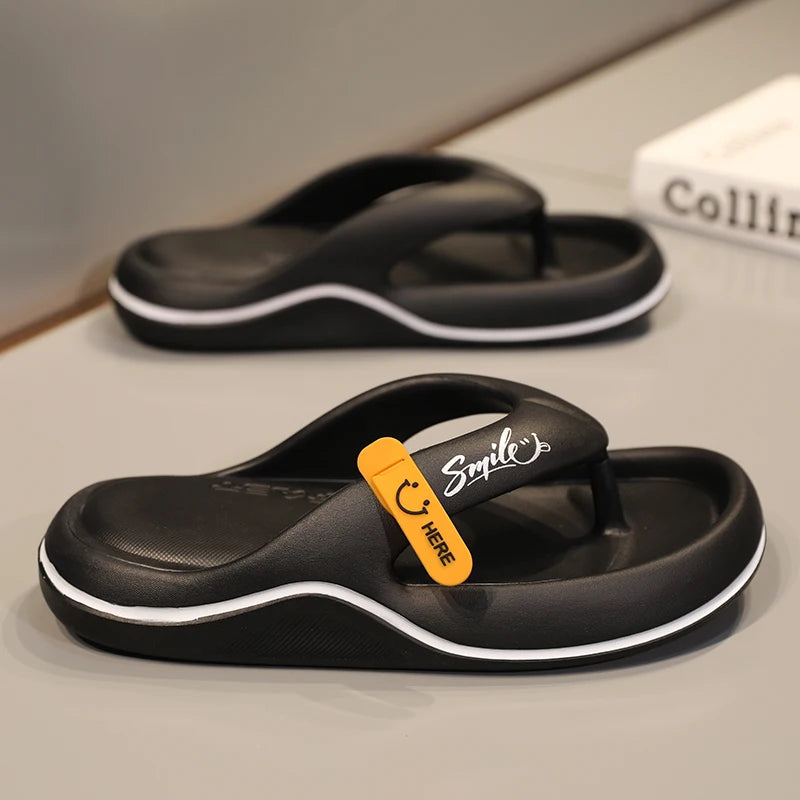 Super Soft Non-Slip Slippers - Thick Sole Flip Flops for IndoorOutdoor Use - ZOOMNSTORE