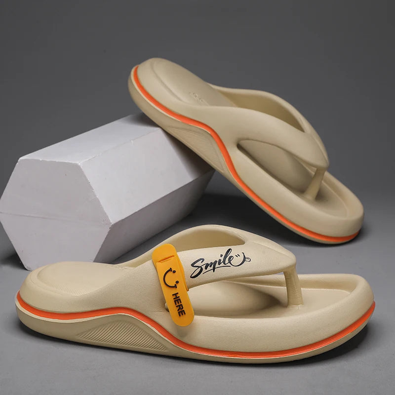 Super Soft Non-Slip Slippers - Thick Sole Flip Flops for IndoorOutdoor Use - ZOOMNSTORE