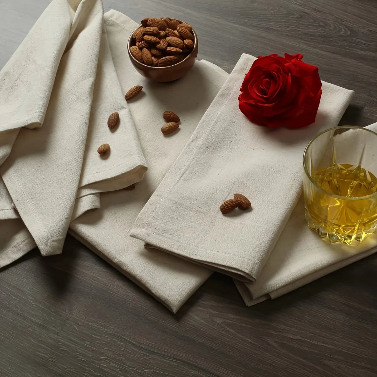 Tablecloth Napkin Set - Durable Polyester Pads for Kitchen Dining - ZOOMNSTORE