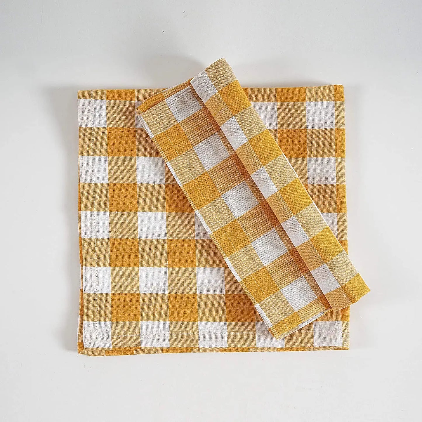 Tablecloth Napkin Set - Reusable Polyester Pads for Kitchen Dining - ZOOMNSTORE