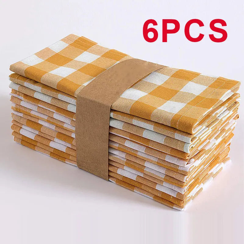 Tablecloth Napkin Set - Reusable Polyester Pads for Kitchen Dining - ZOOMNSTORE