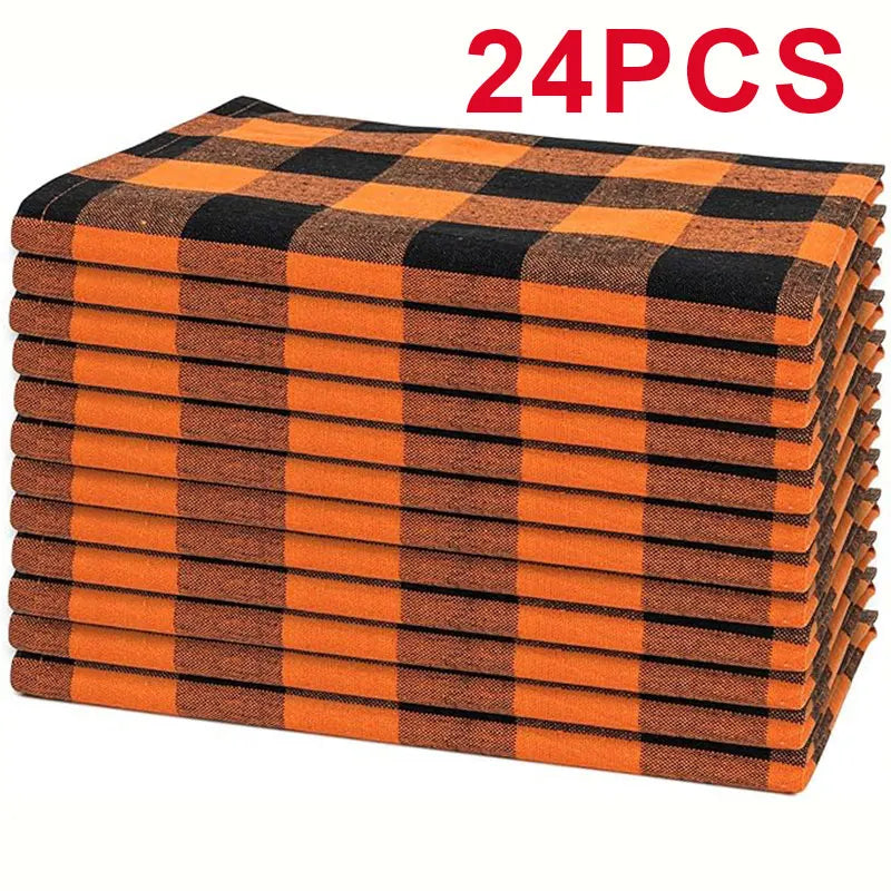 Tablecloth Napkin Set - Reusable Polyester Pads for Kitchen Dining - ZOOMNSTORE