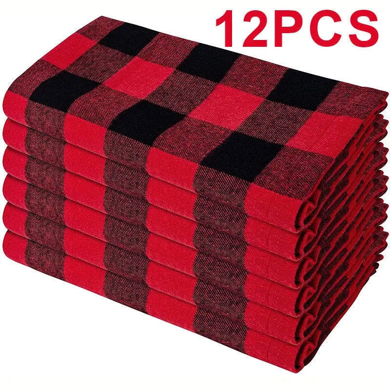 Tablecloth Napkin Set - Reusable Polyester Pads for Kitchen Dining - ZOOMNSTORE