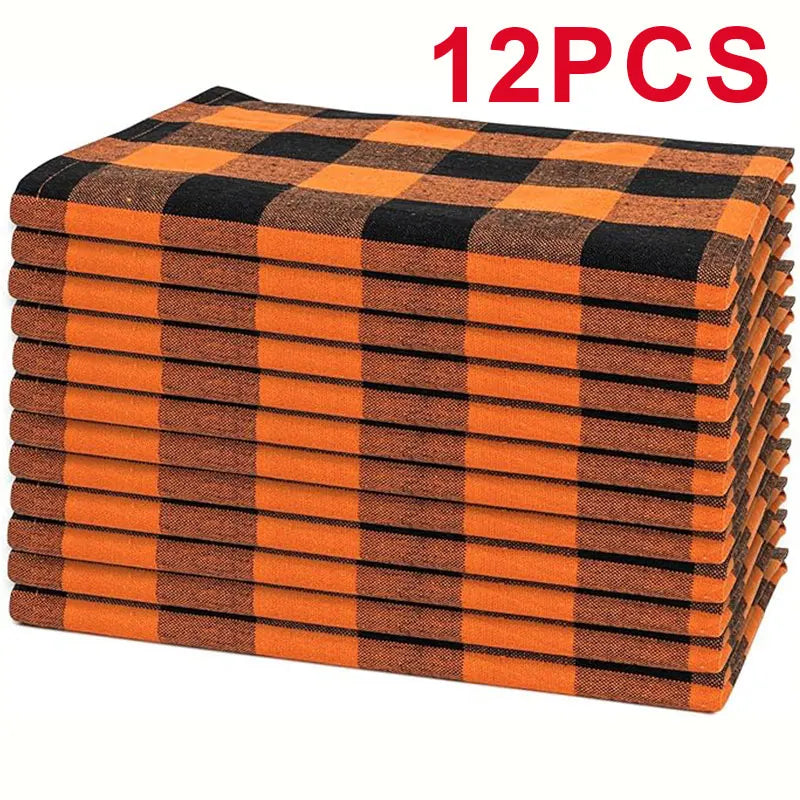 Tablecloth Napkin Set - Reusable Polyester Pads for Kitchen Dining - ZOOMNSTORE