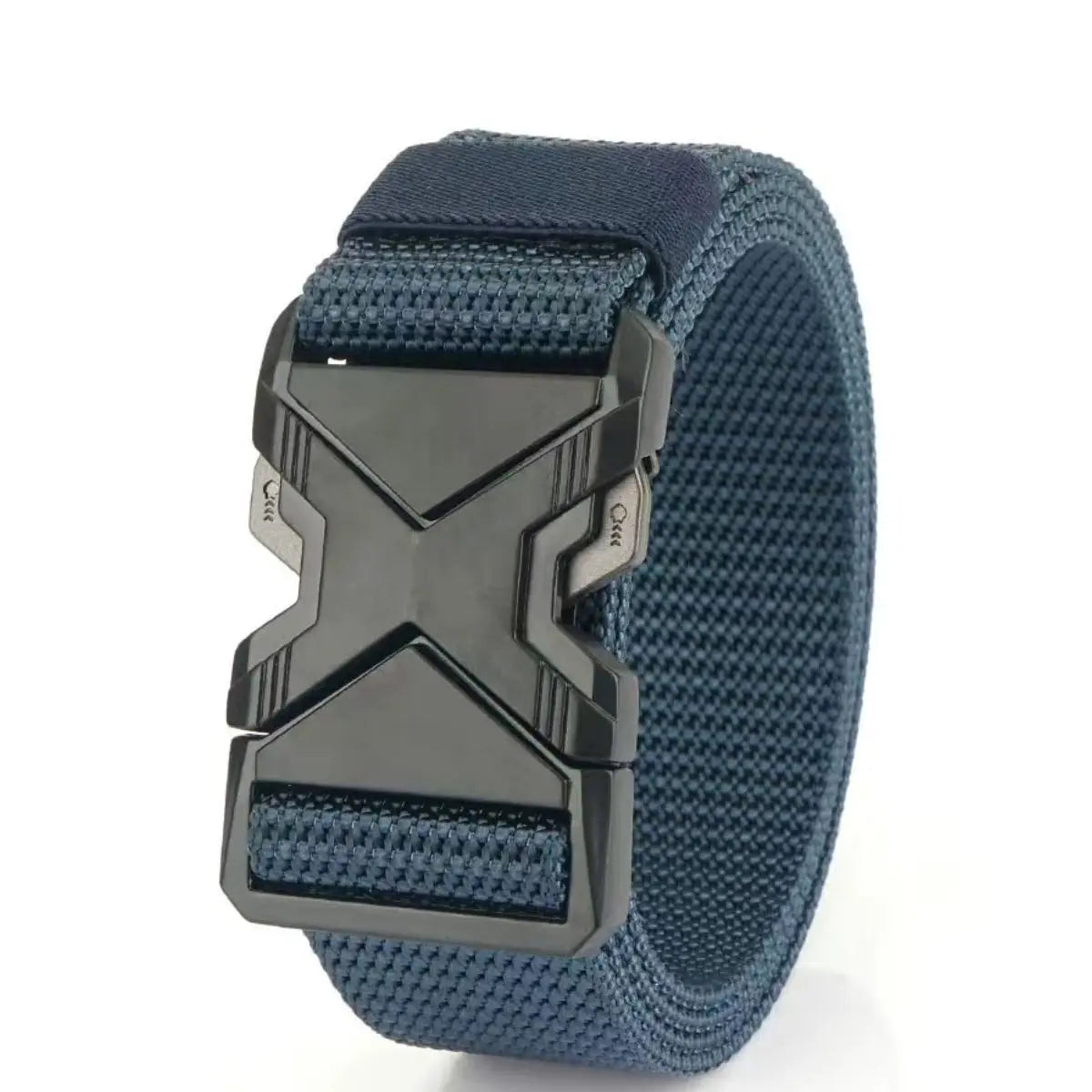 Mens Tactical Belt - Red Ears Multifunctional Canvas Waist Belt for Outdoor Training - ZOOMNSTORE