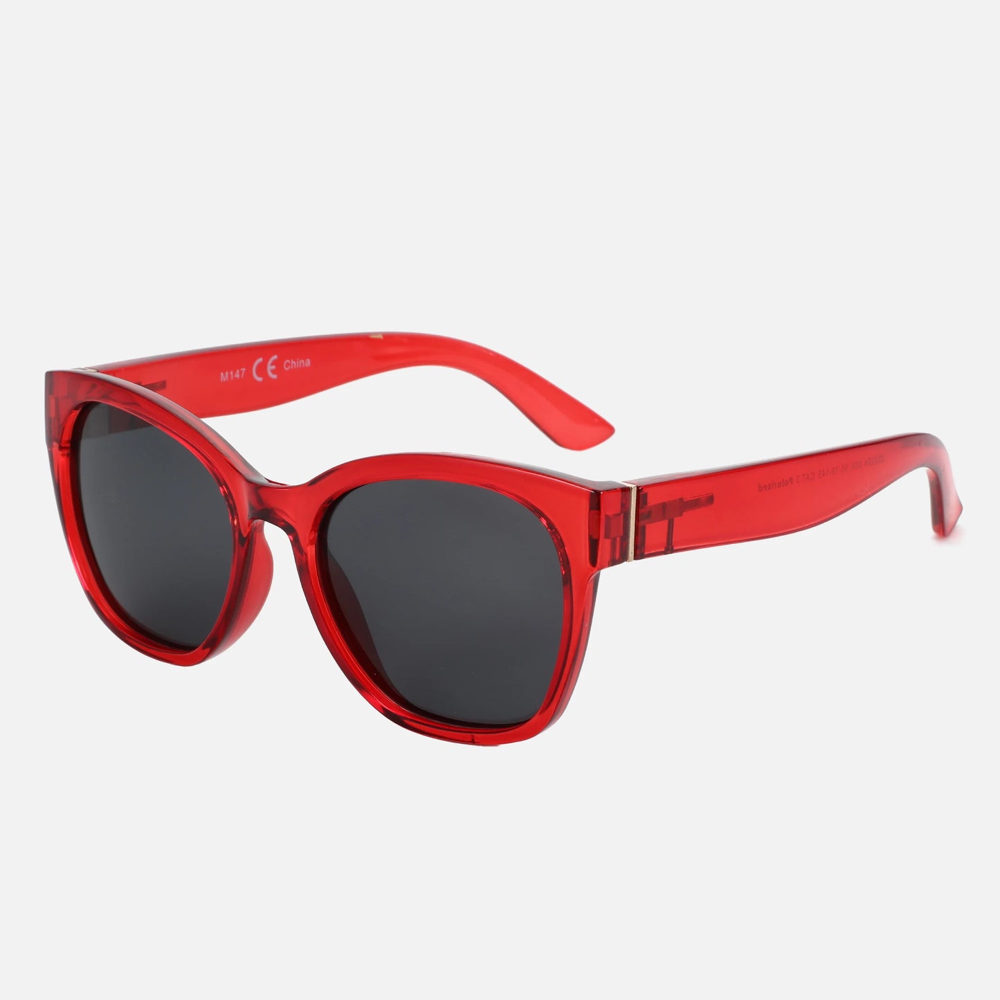 Thick Butterfly Frame Polarized Sunglasses - Cat Eye UV400 Shades for Women - ZOOMNSTORE