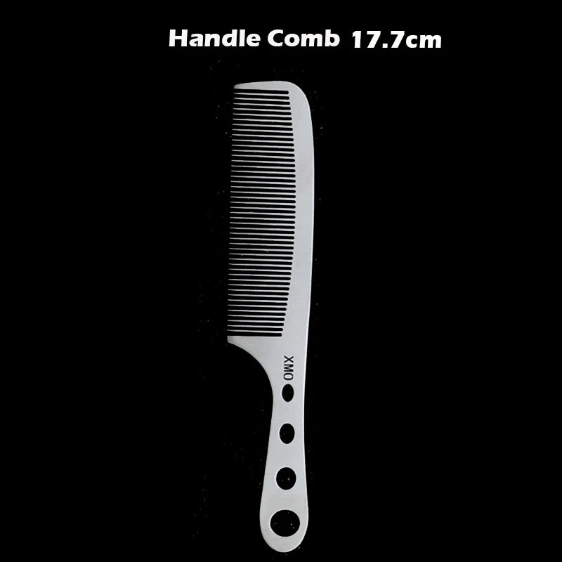 Titanium Steel Comb – Professional Hairdressing Salon Tool | Ultra Thin, Anti Static - ZOOMNSTORE