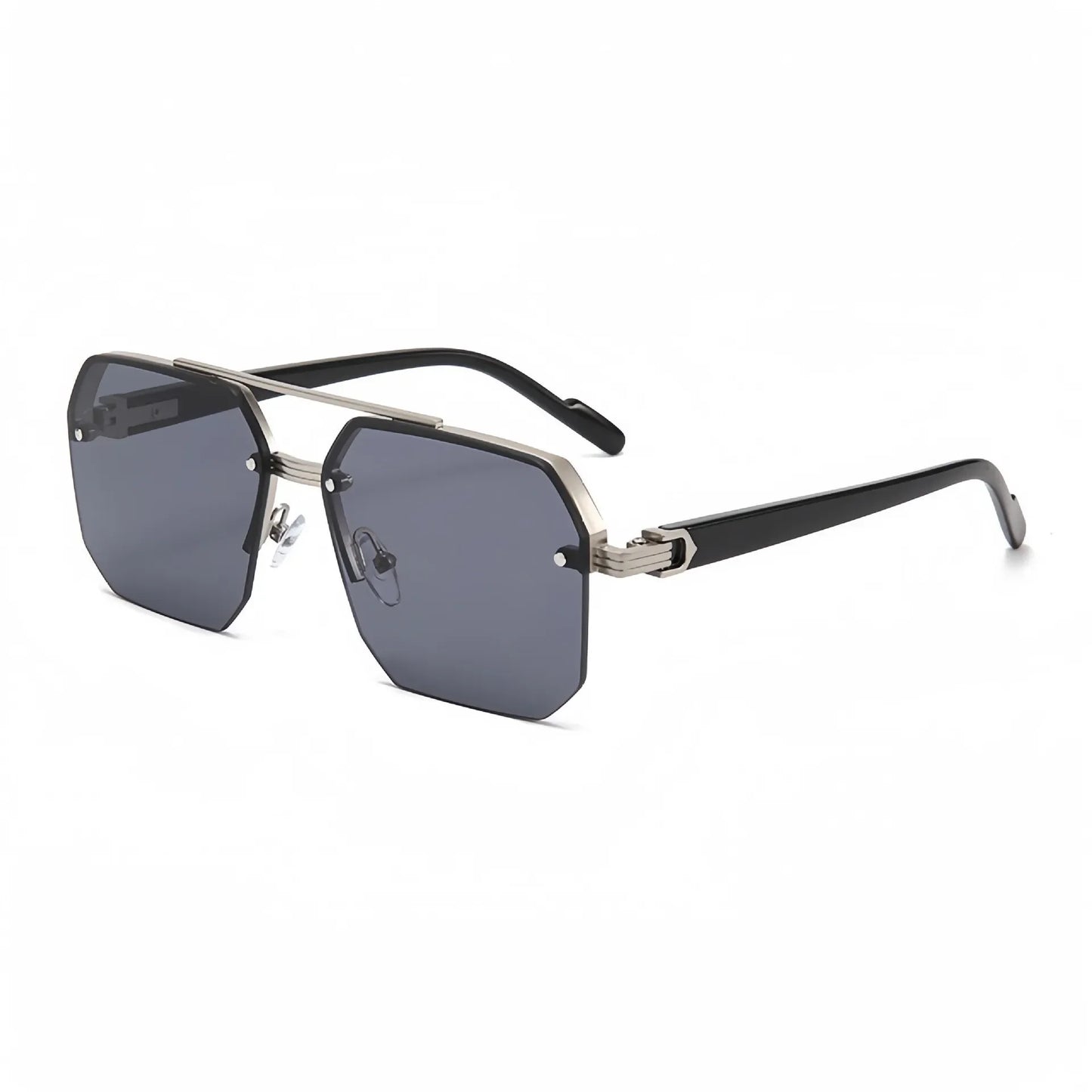 Trendy Aviator Sunglasses - Retro Metal Driving Eyewear UV400 for Men Women - ZOOMNSTORE