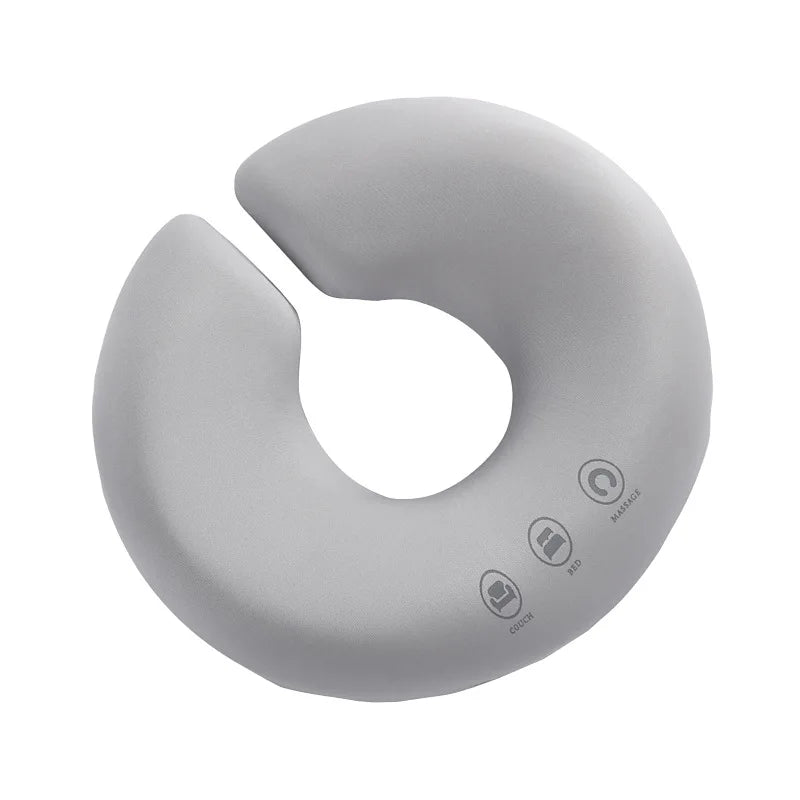 U-Shaped Massage Pillow - Universal Spa Face Cushion With Soft Headrest Support - ZOOMNSTORE