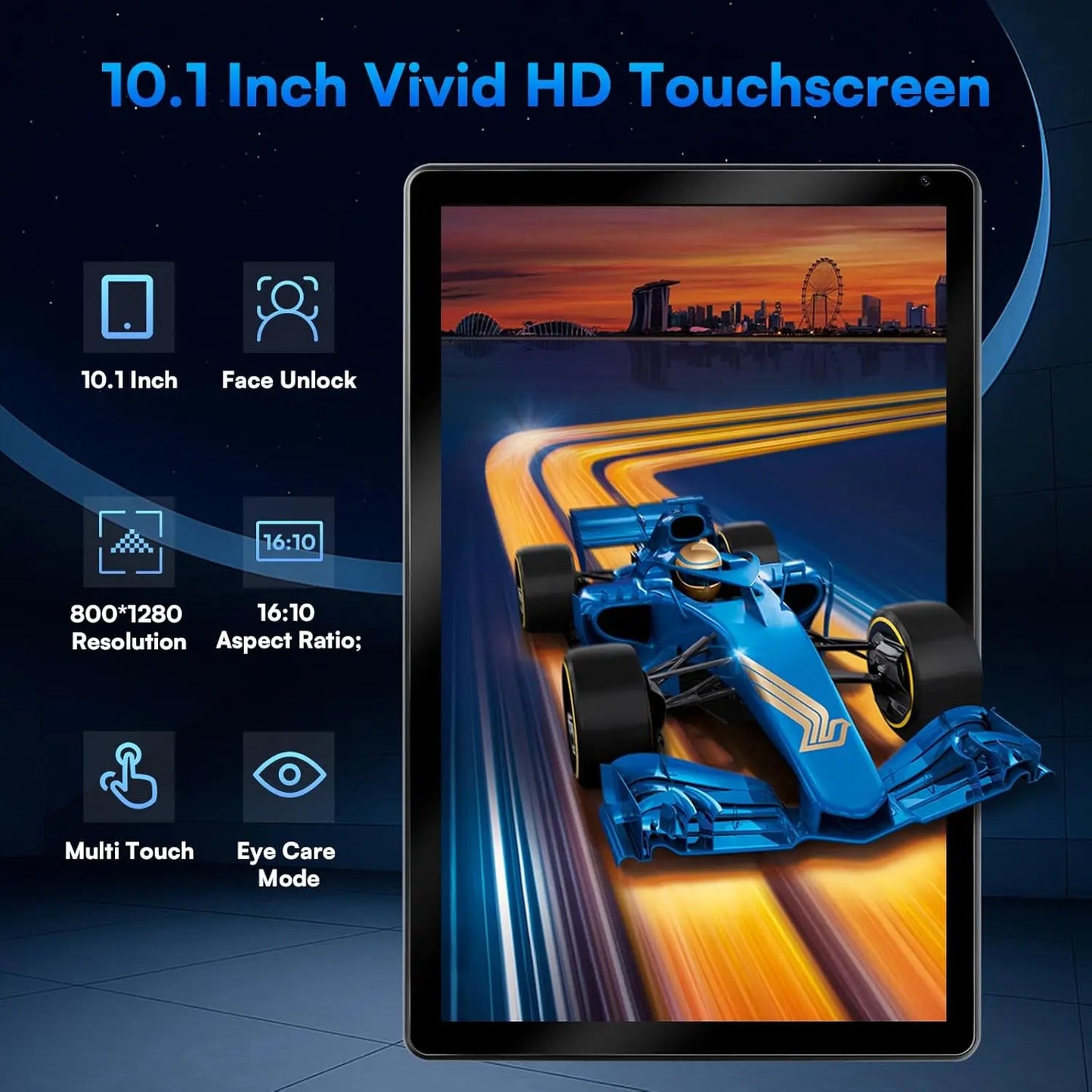 URAO C109L 10 Inch Tablets Android 15 A523 Octa Core Tablet 24GB+128GB 1 TB Expansion WiFi 6 5MP+8MP Camera Keyboard Mouse Set - ZOOMNSTORE