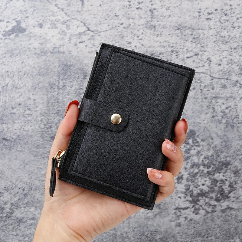 Ultra-Thin Womens Wallet - Stylish Card Change Clutch for Students 2024 - ZOOMNSTORE