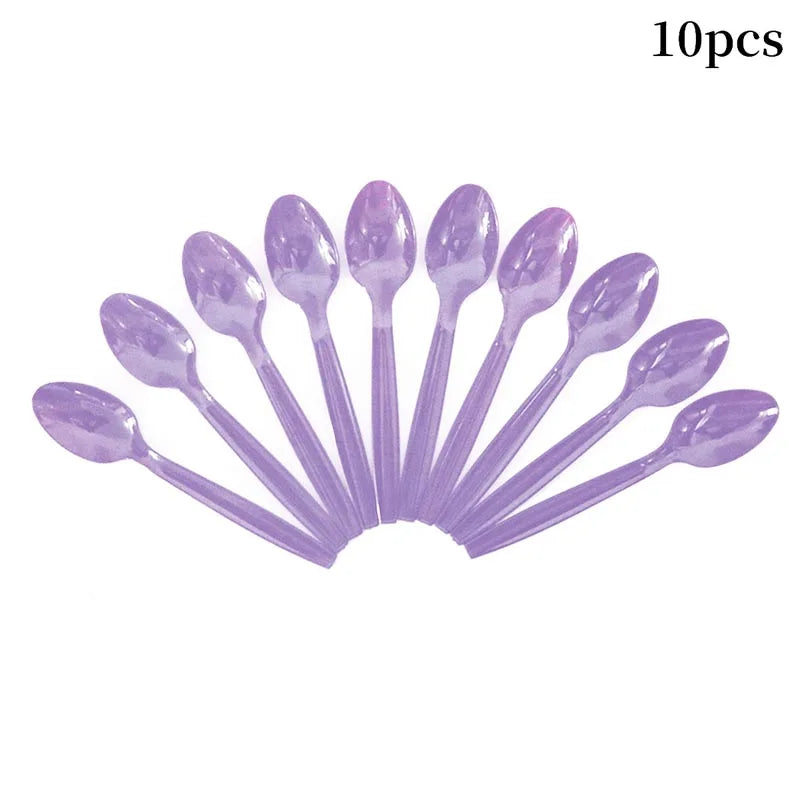 Unicorn Birthday Party Supplies - Disposable Cups Plates Napkins Decorations for Girls - ZOOMNSTORE