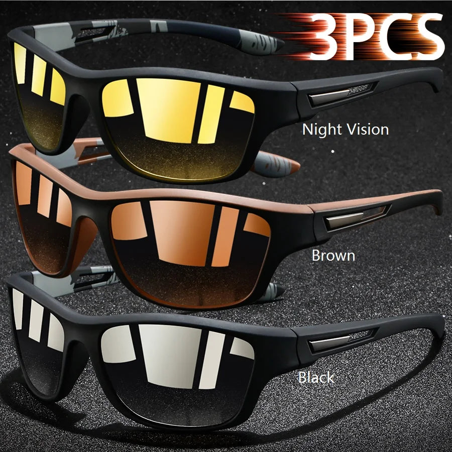 Vintage Sports Sunglasses - UV400 Cycling Fishing Running Eyewear for Men and Women - ZOOMNSTORE