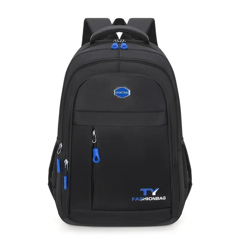 Mens Large Capacity Waterproof Backpack - Adjustable Casual Computer Bag - ZOOMNSTORE