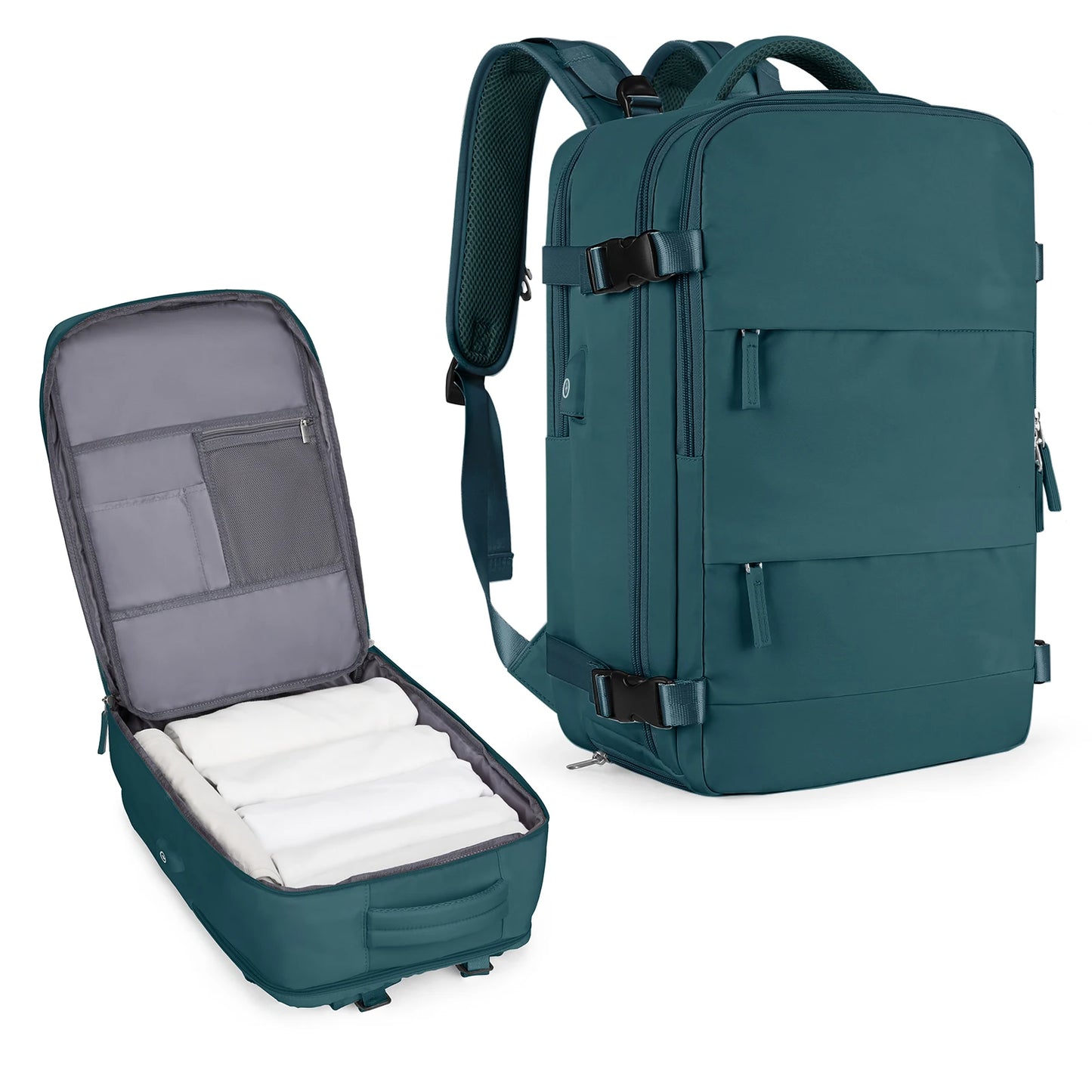 Waterproof Travel Backpack for Men - Airline Approved Anti-Theft Laptop Hiking Bag - ZOOMNSTORE
