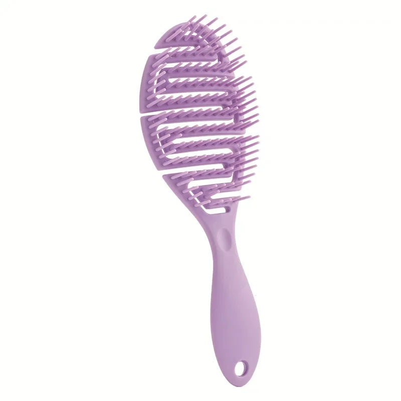 Dual Purpose Hair Brush - Anti-Detangling Wet Dry Comb for Women - ZOOMNSTORE