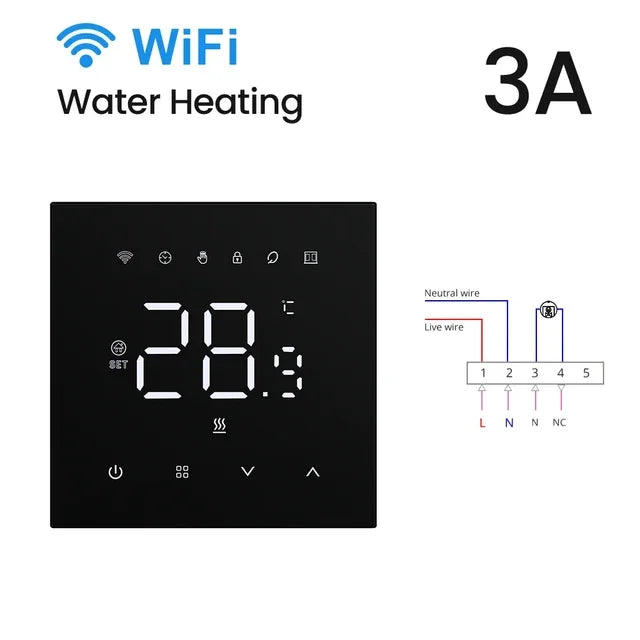 WiFi Heating Thermostat – Smart Temperature Controller for Electric Floor Heating - ZOOMNSTORE