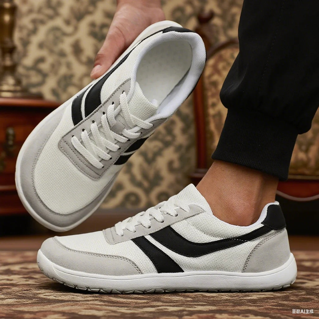 Mens Minimalist Barefoot Trail Shoes - Breathable Slip-On Sneakers - ZOOMNSTORE