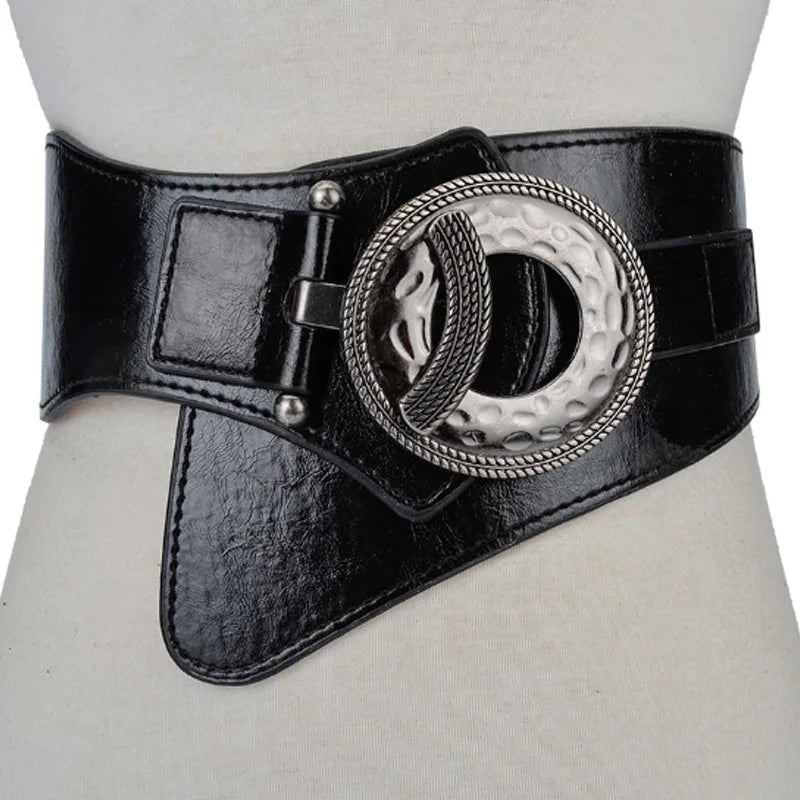 Wide Waist Elastic Stretch Belt for Women - Fashion Girdle Cinturon Mujer LB029 - ZOOMNSTORE