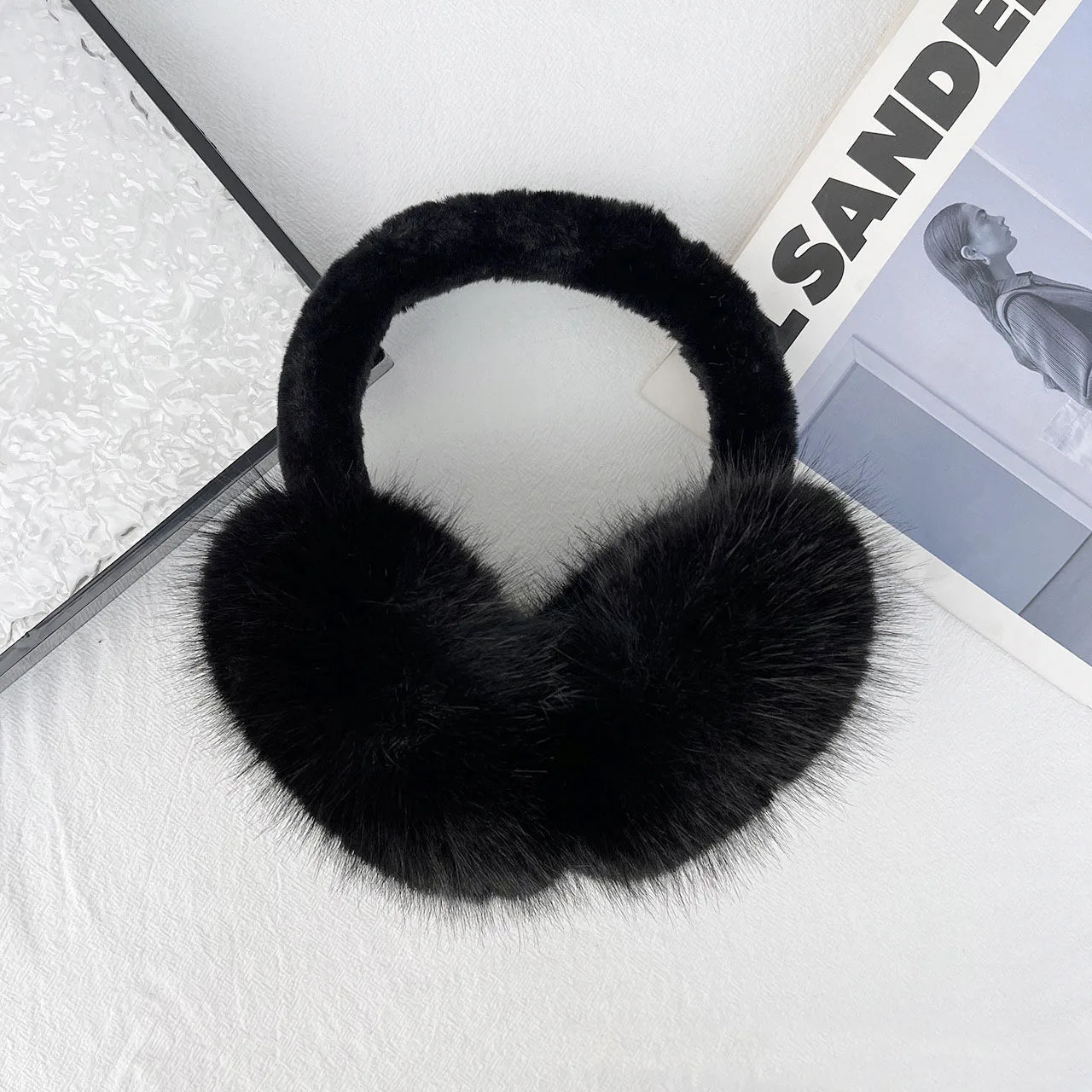 Winter Fur Earmuffs – Plush Cashmere Ear Cover | Soft Fur Earplugs For Outdoor - ZOOMNSTORE