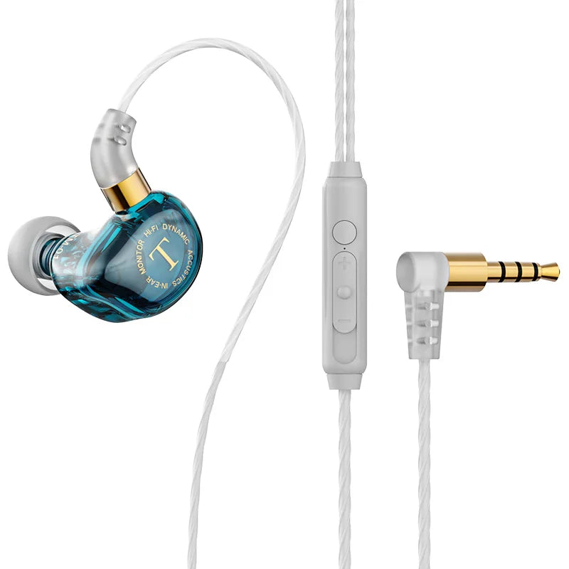Wired In-Ear Headphones - HiFi Sound Headset With Mic | Heavy Bass Earphones - ZOOMNSTORE