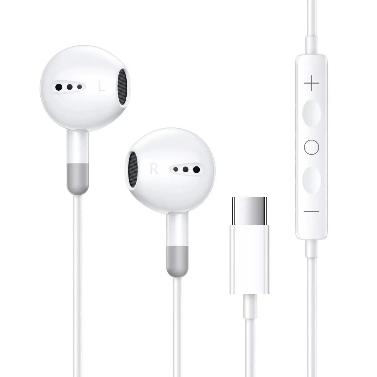 Wired In Ear Headphones β USB Type C Headphones With Microphone & Volume Control - ZOOMNSTORE