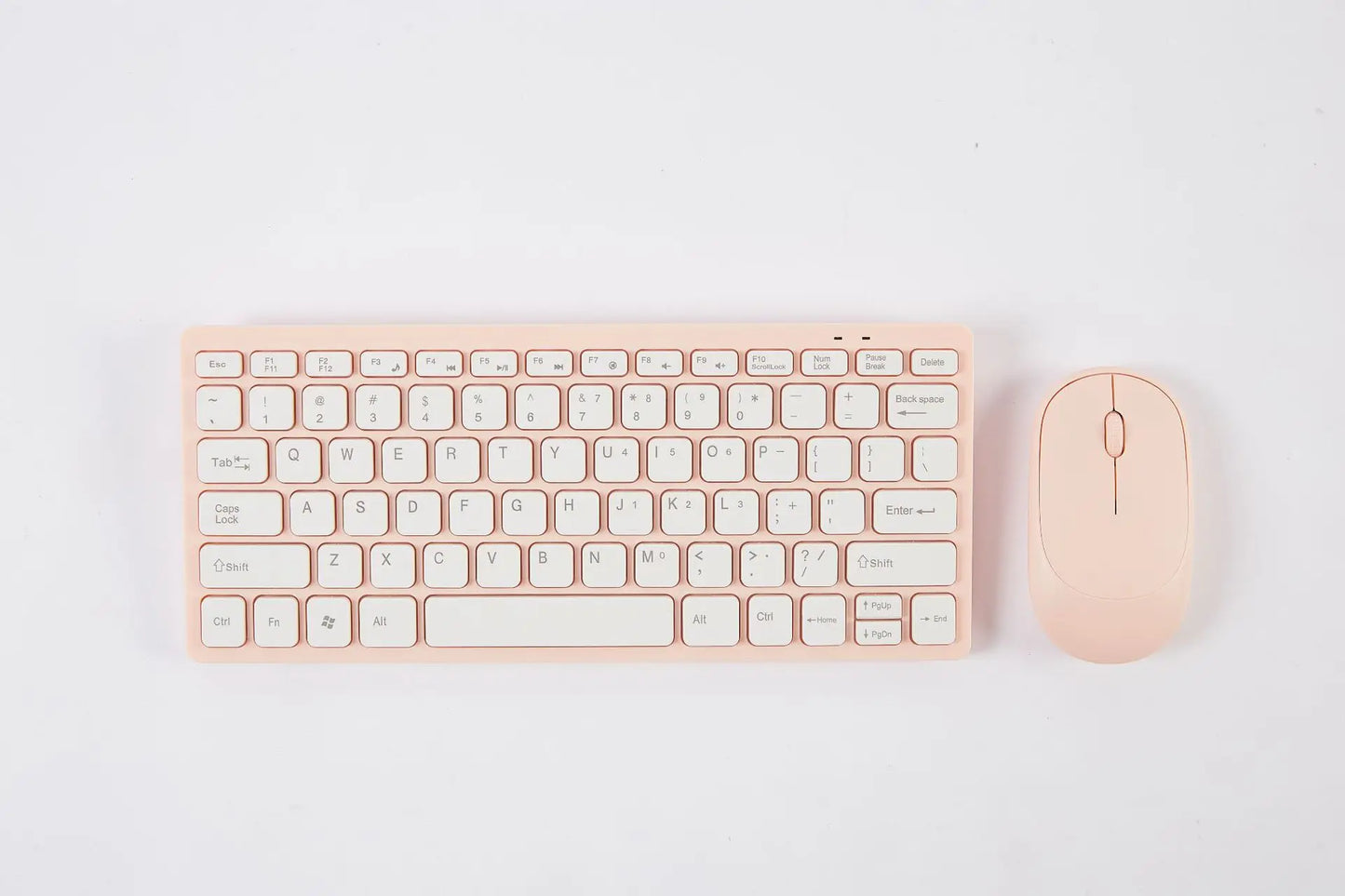 Wireless Mini Keyboard and Mouse Combo - 24G for Laptop PC Mac Smart TV PS4 - ZOOMNSTORE