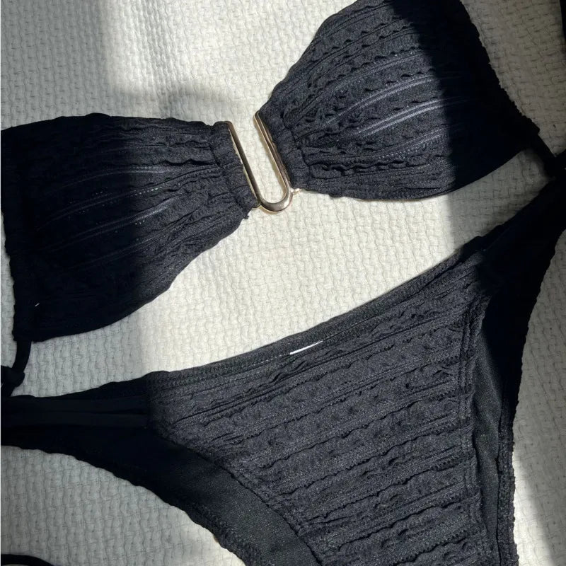 Summer Brazilian Bikini Set - Womens Sexy Swimwear for Beach Pool - ZOOMNSTORE