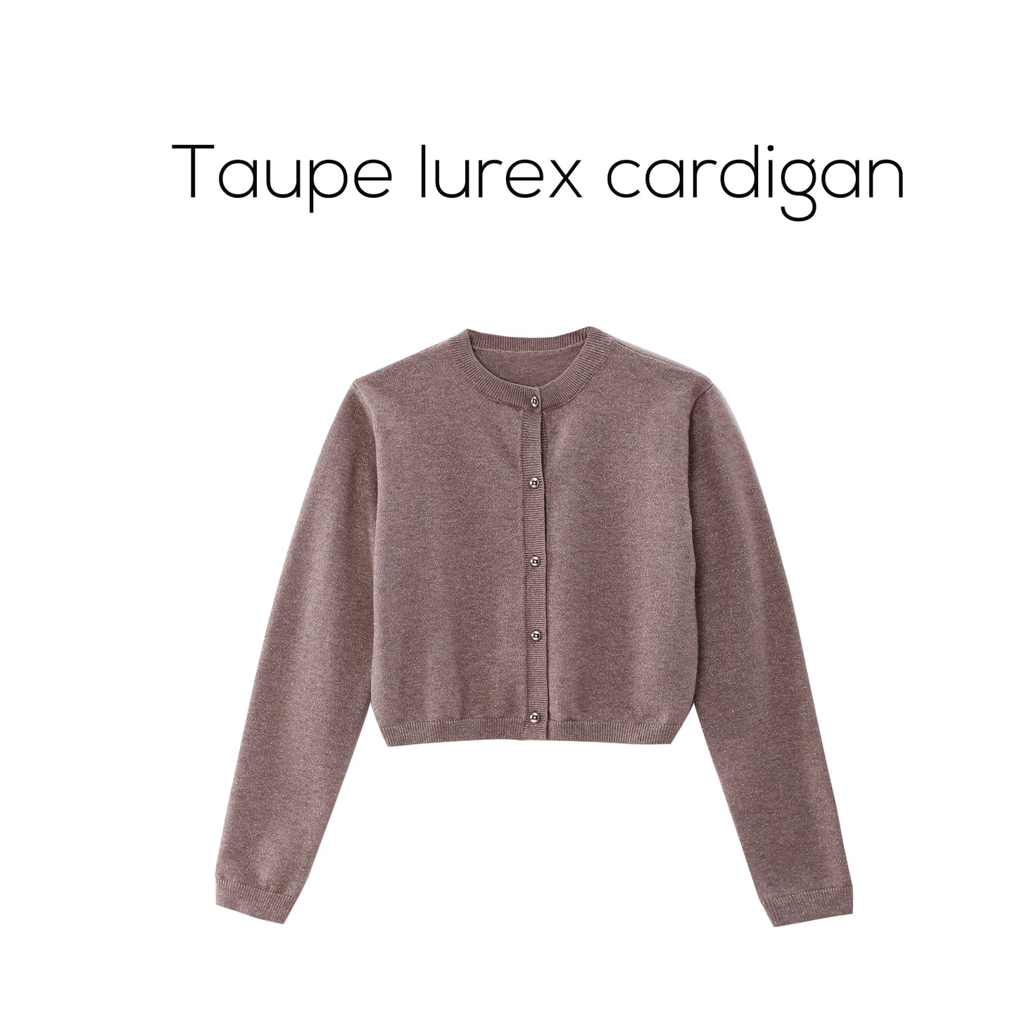 Womens Autumn Winter Maxi Dress Modal Shirt Set - High Quality Lurex Cardigan - ZOOMNSTORE
