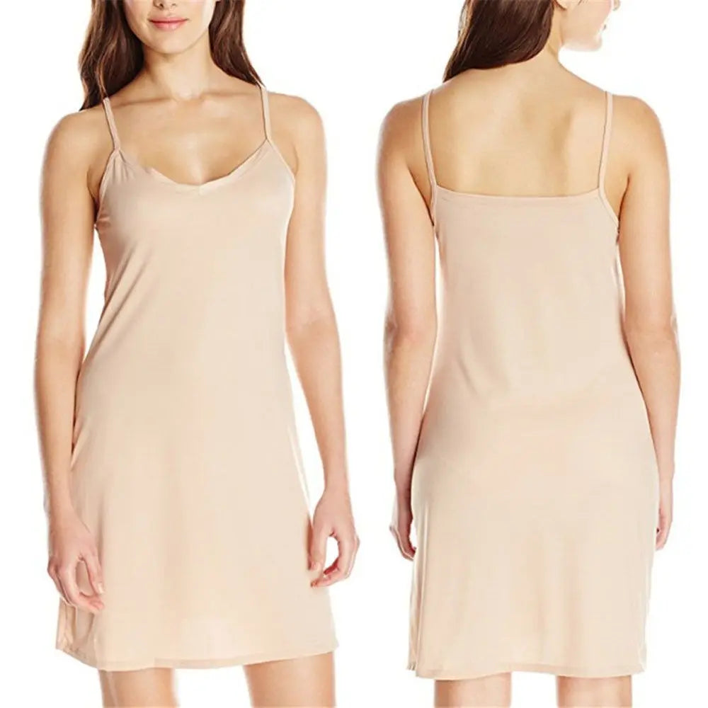 Womens Backless Sling Dress - Casual Summer Camisole Slip Dress - ZOOMNSTORE